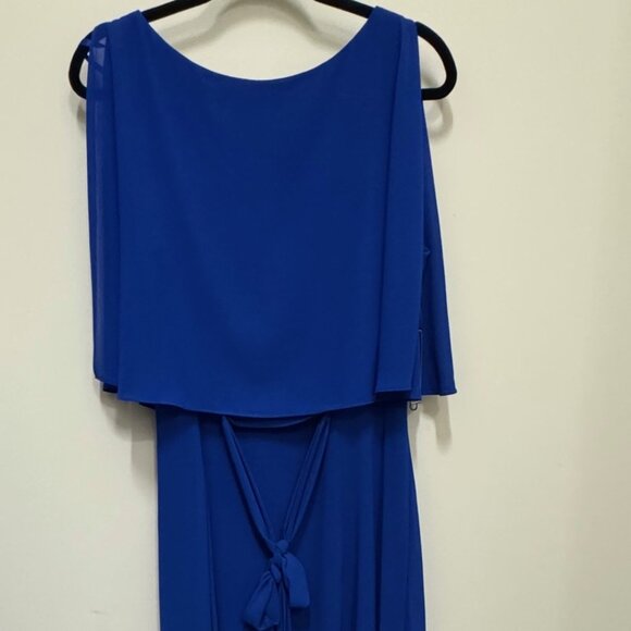 NWT Jessica Howard Royal Blue Evening Dress - Size 14 - Picture 1 of 4